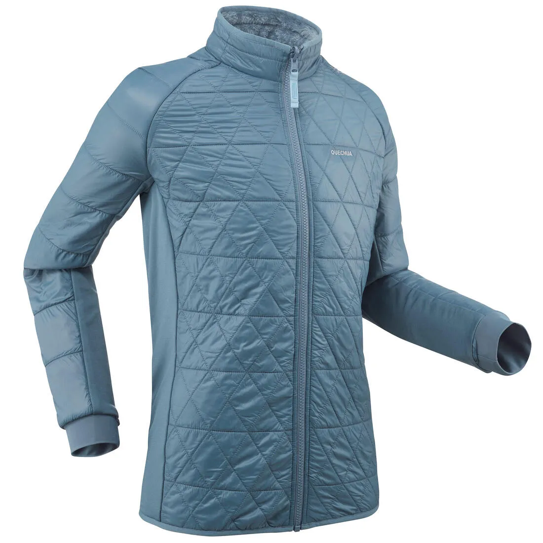 VESTE 3en1 CHAUDE ET IMPERMABLE RANDONNE -SH500  MTN -10°C - ENFANT 7-15 ANS