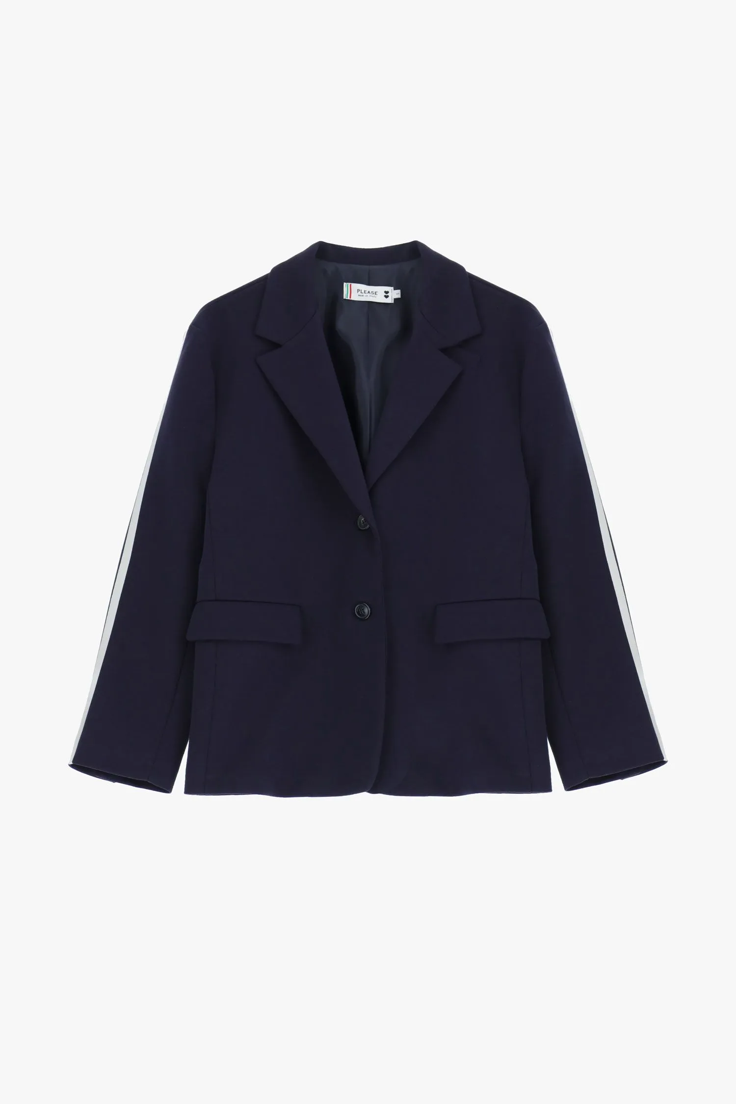Veste avec bandes