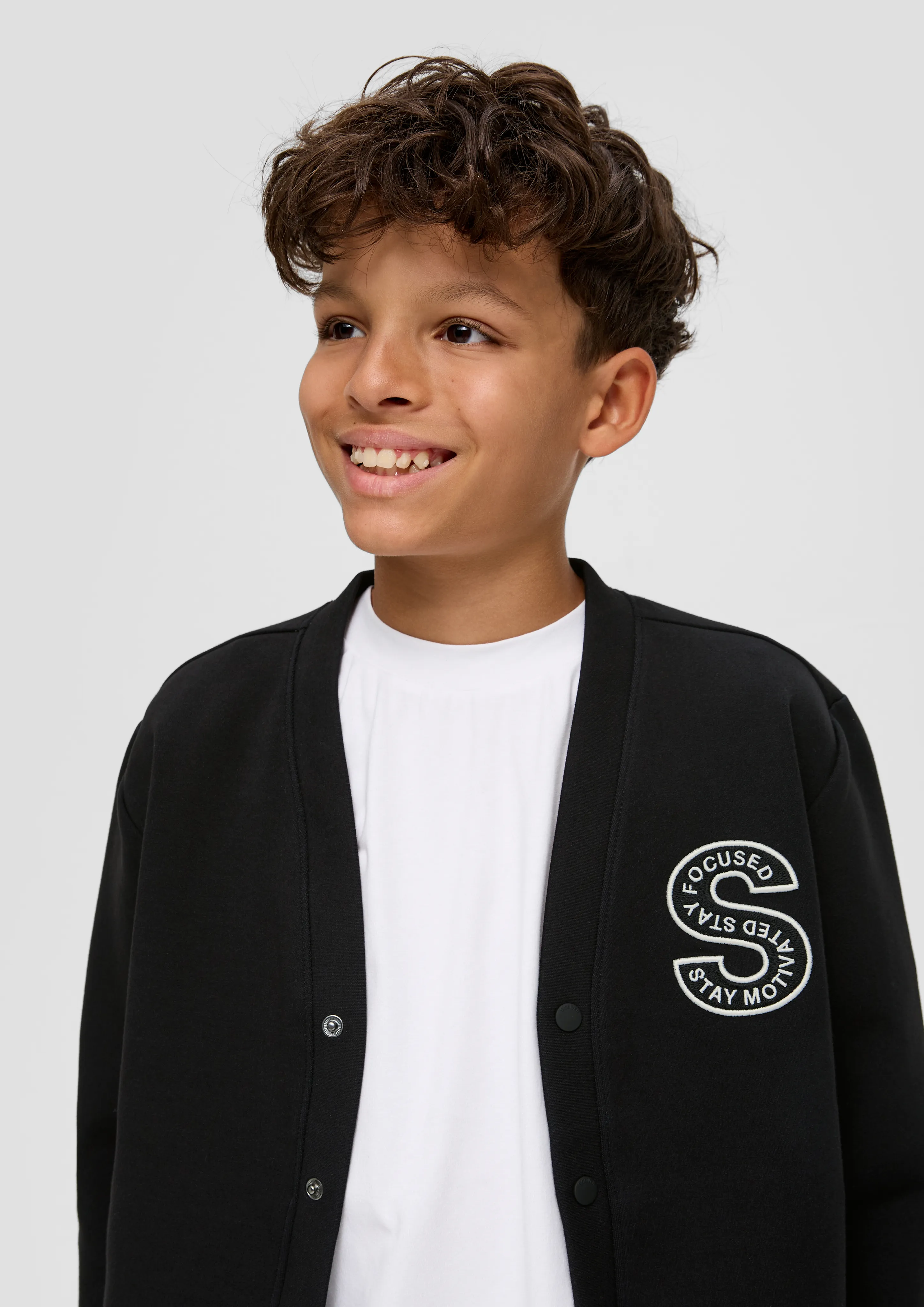 Veste de style varsity
