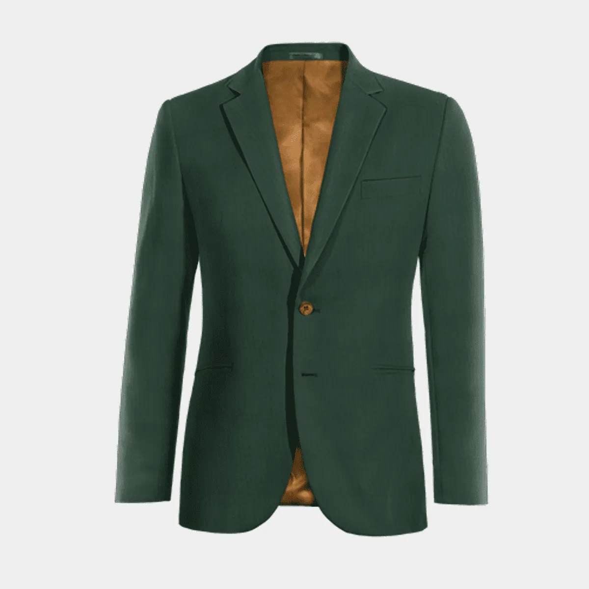 Veste verte slim fit