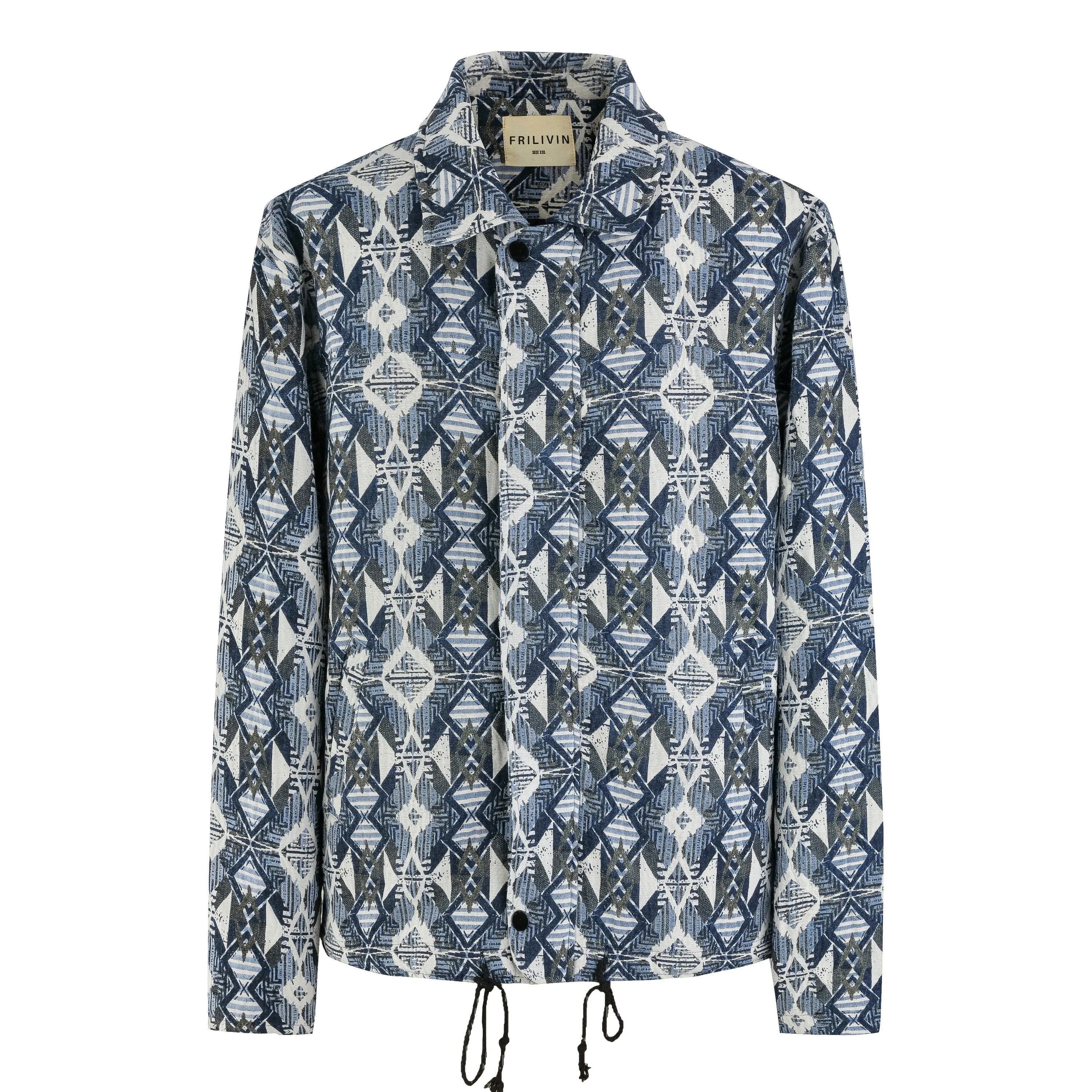 Veste à motif géometriques