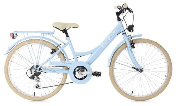 Vélo enfant 24'' Toscana bleu TC 36 cm KS Cycling