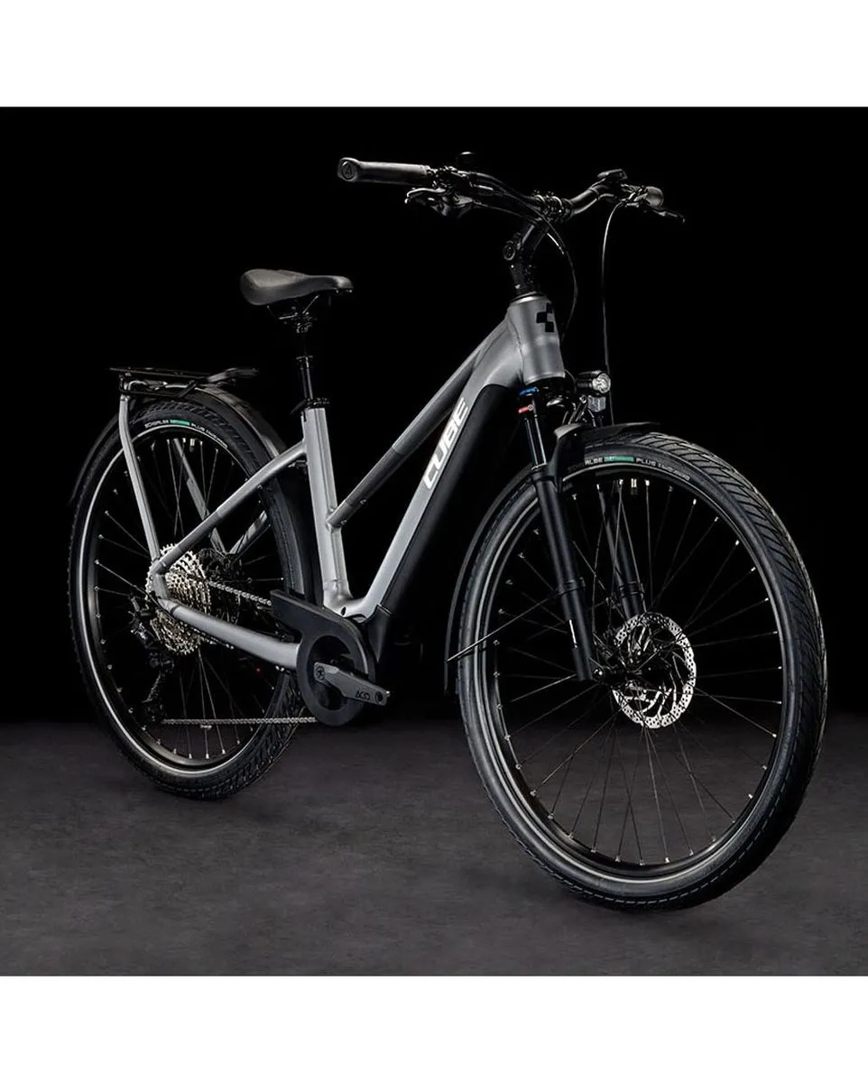 Vélo électrique trekking Femme TOURING HYBRID EXC 625 Gris