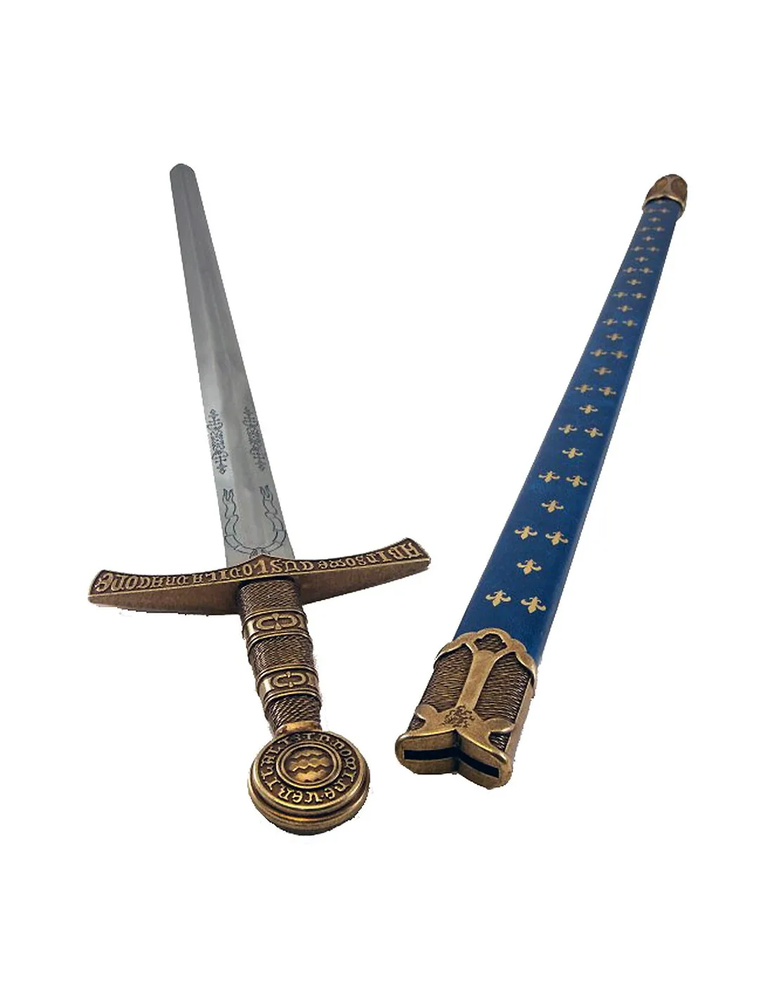 Épée médiévale fleur de lys, France S. XIV ⚔️ Boutique Épées